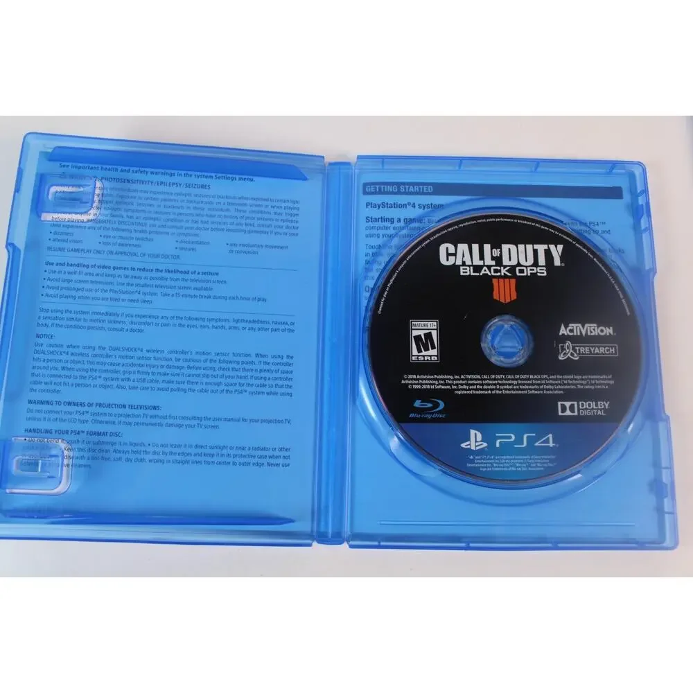 Call of Duty: Black Ops 4 (Sony PlayStation 4, PS4) Authentic, tested